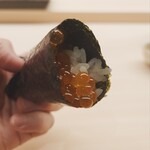 鮨 陸 - いくら雲丹巻