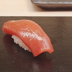 鮨 陸 - 漬けマグロ(塩竈)