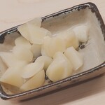 鮨 陸 - 好きなタイプのガリ