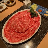 牛のいしざき - 薄切りレアステーキ