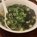 上野 - メカブと岩のりの麺