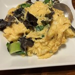 上野 - 卵とキクラゲの炒め物