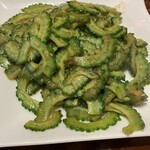 上野 - ゴーヤの炒め物