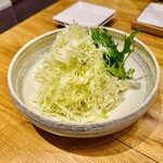 かねかつ食堂 - トリュフキャベツ