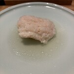 272273201 - 焼き霜鱧、揚げ出し茄子、鱧出汁スープ、柿の酢