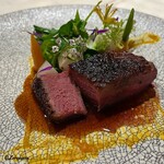 プチレストラン ブーケ・ド・フランス - 王道のオレンジソースと卵黄ソース