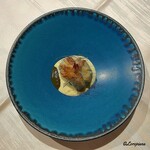 プチレストラン ブーケ・ド・フランス - あわびと毛豆のパートフィロ包み焼