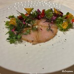 プチレストラン ブーケ・ド・フランス - 薫香を纏った黒梶木の生ハム仕立て