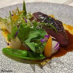 プチレストラン ブーケ・ド・フランス - 津軽鴨のロティ