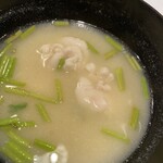 うを徳 - タチ(鱈の白子)鯛出汁の京都産白味噌