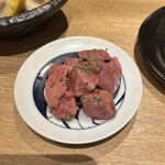 どて金  - 鶏レバーのオイル漬け