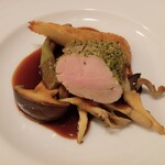 カエルム - ４品目(豚ヒレ肉のロースト)