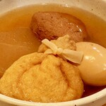 分店　なかむら食堂 - おでん盛り合わせ