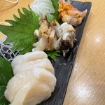 回転寿司 やまと - #元気いっぱい！活貝三点盛