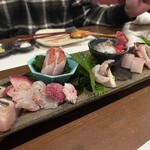 まえだ家 - エースで4番お造り盛り合わせ