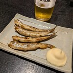 花わさび - 厚岸産子持ち本ししゃも 980円