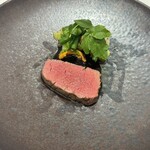 Grand rocher - A-5和牛赤ワインソース