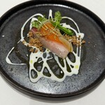 Grand rocher - 鰤あんぽ柿バターミルク