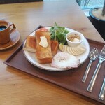 maison coffee - モーニングプレート＆アメリカン