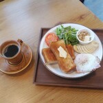 maison coffee - モーニングプレート＆アメリカン