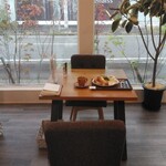 maison coffee - 利用したテーブル席