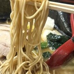 麺屋 伍利羅 - 博多製麺所ストレート細麺