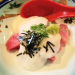 あじ蔵 - マグロ山かけ