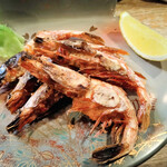 あじ蔵 - 甘エビ焼き(子持ち)