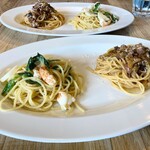 リトルネスト - パスタはシェア盛りして頂けます！