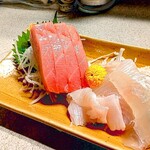 豚太郎 - 本マグロ大とろ、ヒラメ