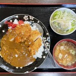森田屋食堂 - 料理写真:日替り　カツカレー定食