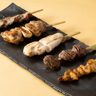 【地元の銘柄鶏】雲仙しまばら鶏の串焼き