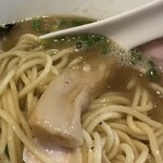 麺屋 藤むら - メンマは色が薄く太めでシャッキとしていました。