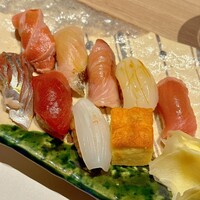 銀座 すし 仙道 - 昼のおまかせ(5,800円)