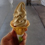 新潟ふるさと村 - 雪室珈琲ソフトクリーム