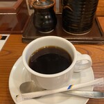 とんかつ稲 - 食後のコーヒー 250円（2024年11月17日撮影）