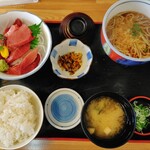 砂場 - マグロブツセット
