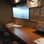 ろくべえ - カウンター席