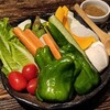 センマイル。 - お通しの野菜盛り合わせ