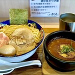 らぁ麺 ほたる - 『特製つけ麺』太麺大盛り