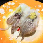 廻る富山湾 すし玉 - 生ゲソ