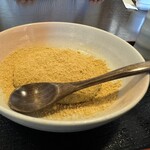 手打ちそば まこ - そばがき黒蜜きなこ