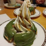 コメダ珈琲店 - 天空の抹茶ミニシロノワール