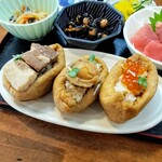 おいなり食堂 - 角煮 ホタテ いくら