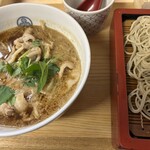 神田錦町 更科 - 豚もやしせいろ