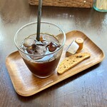 バルバルキッチンアメリ - 食後のアイスコーヒーS(¥300)