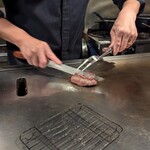 鉄板焼 とよ田 - 飛騨牛