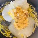 湖里庵 - 蕪の中には近江鴨の鴨味噌が♥️