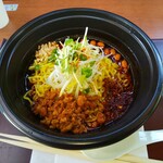 担担麺や 天秤 - 担担麺醤油味7辛