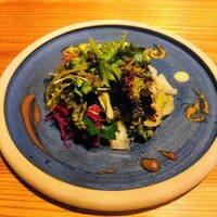 Abbesses - 30種の野菜と魚介(舞鶴産宗田鰹)のサラダ